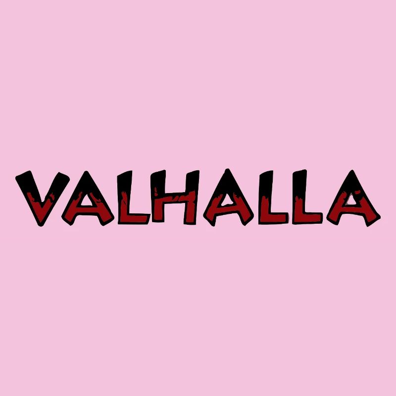 Valhalla Rune Red and Black