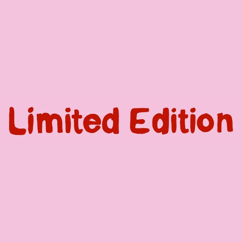 Lettrage Édition Limitée Rétro