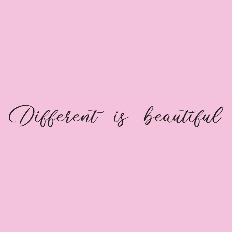 Différent, c’est beau