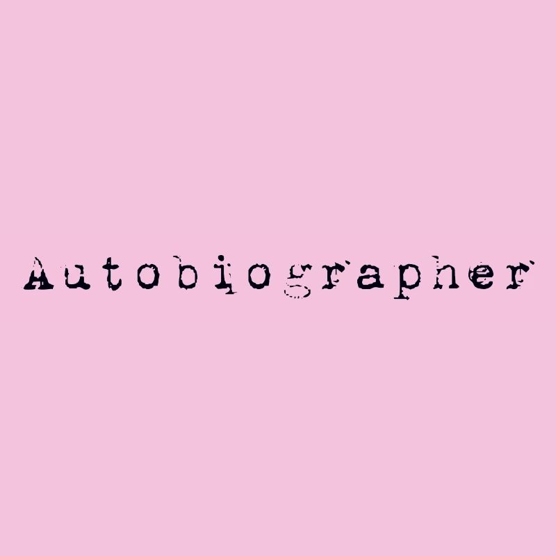 Autobiographer Autobiograf Buch