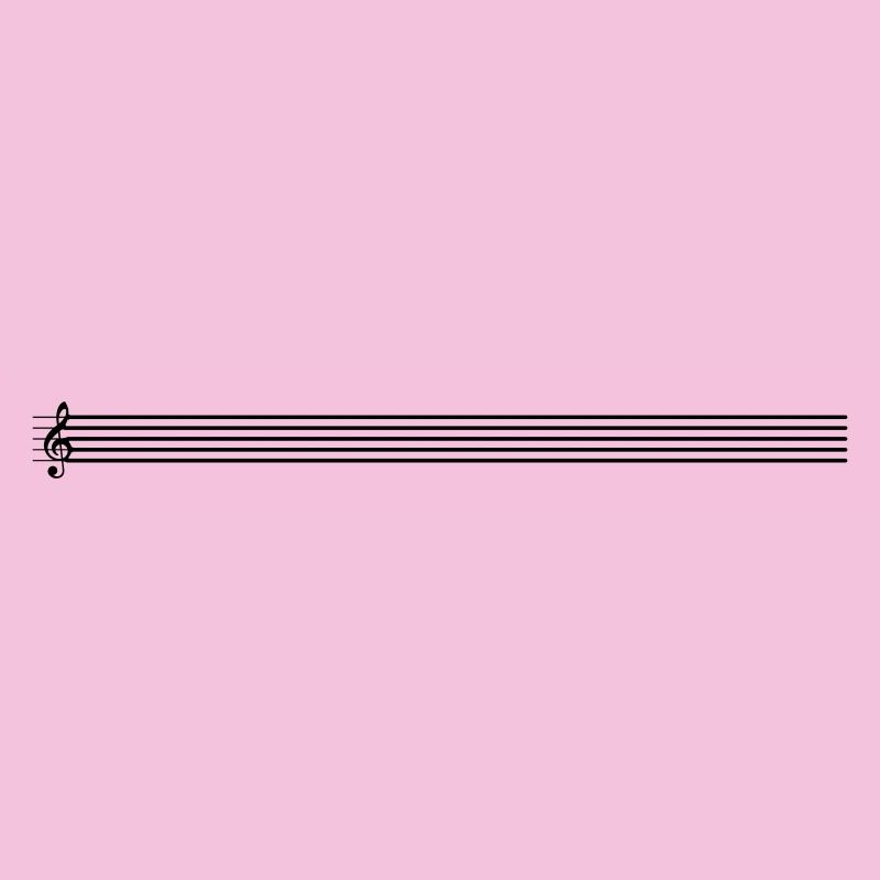 Staves with clef