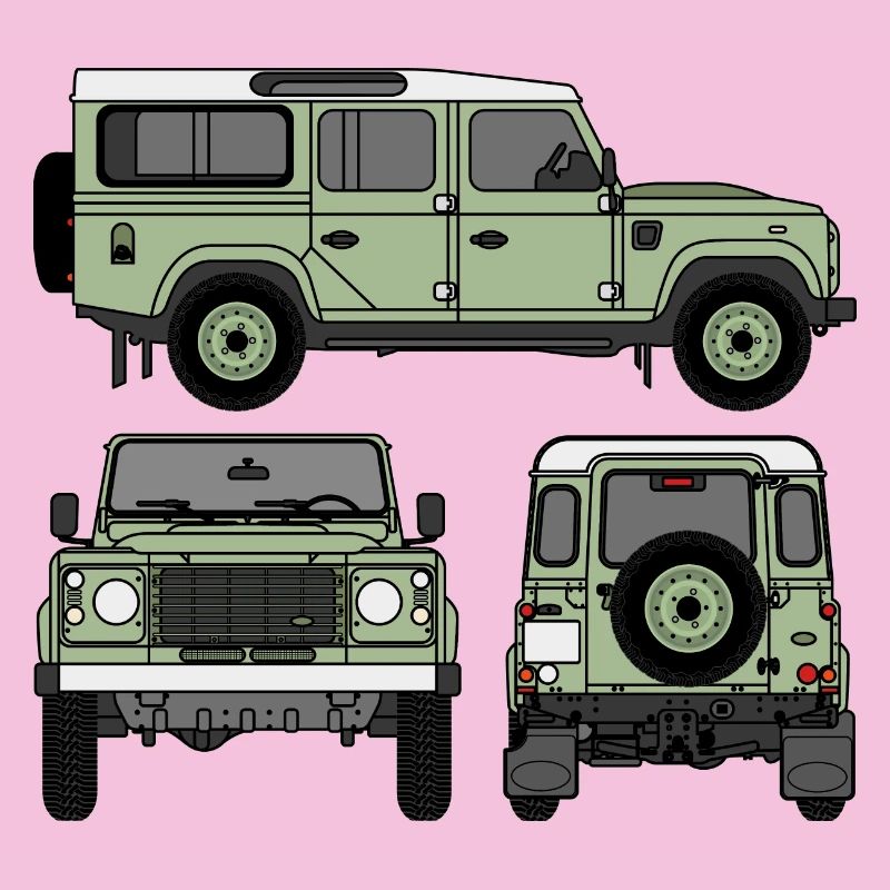 Defender 110 - Sides