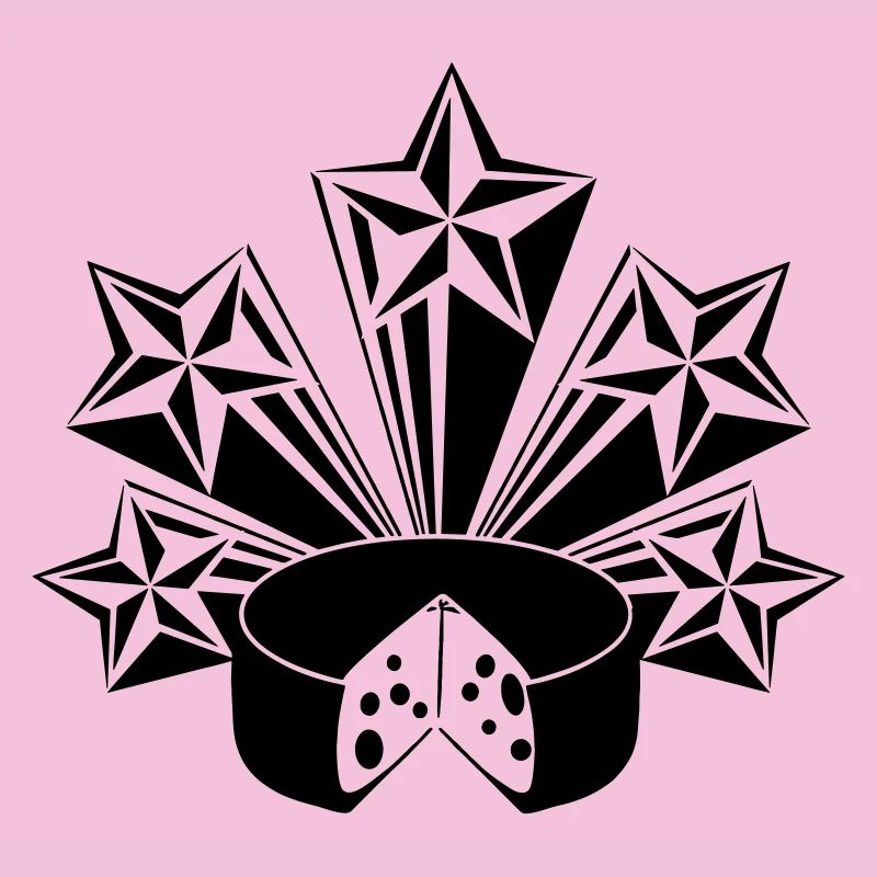 Cheese radiating stars