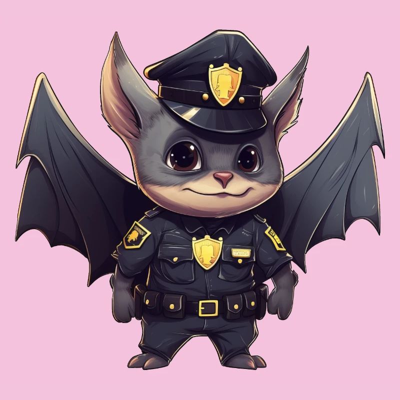 Fledermaus Polizei