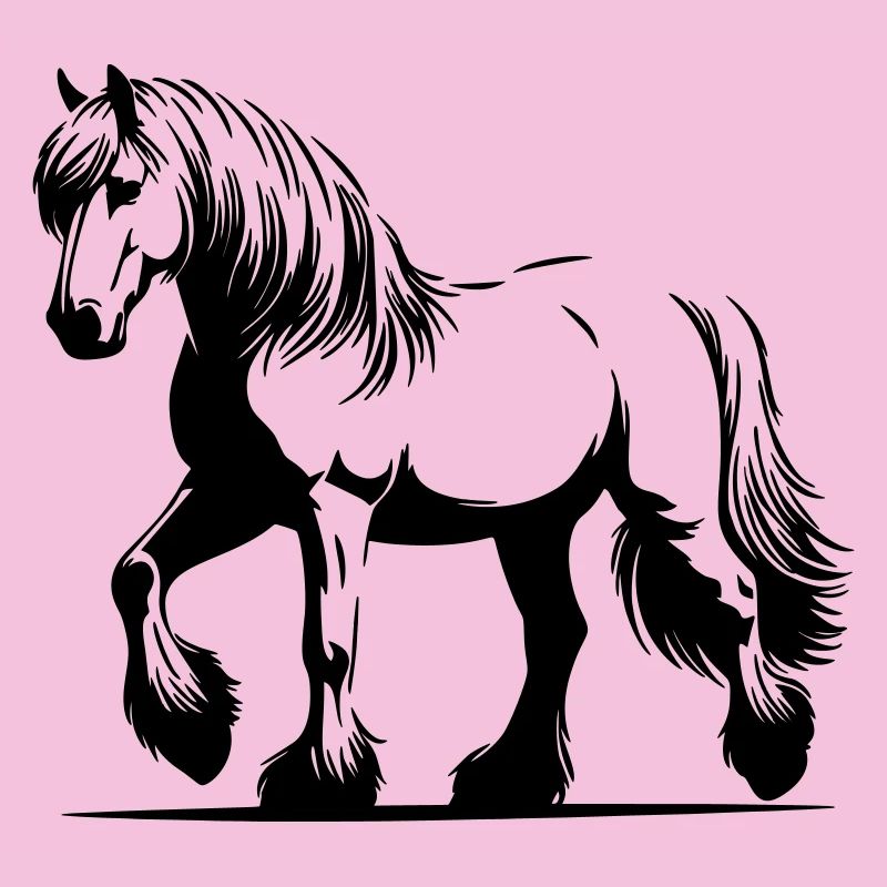Pferd Haflinger