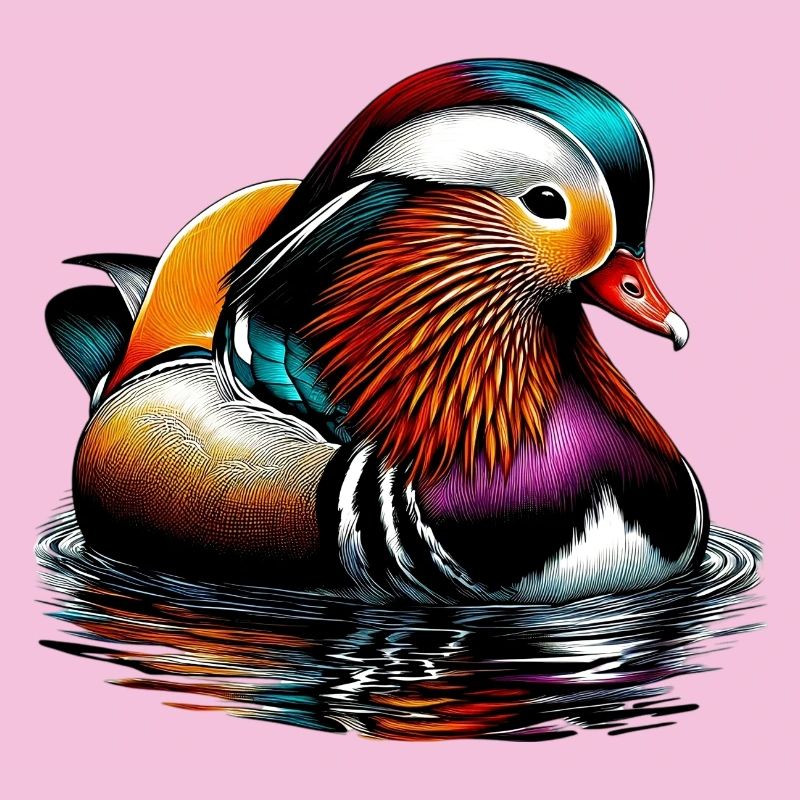Mandarin duck