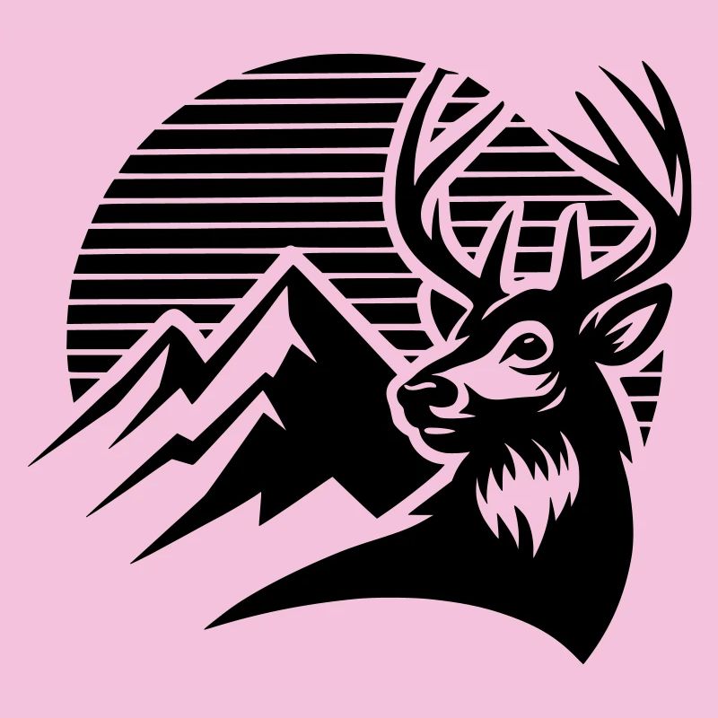 Alpenhirsch