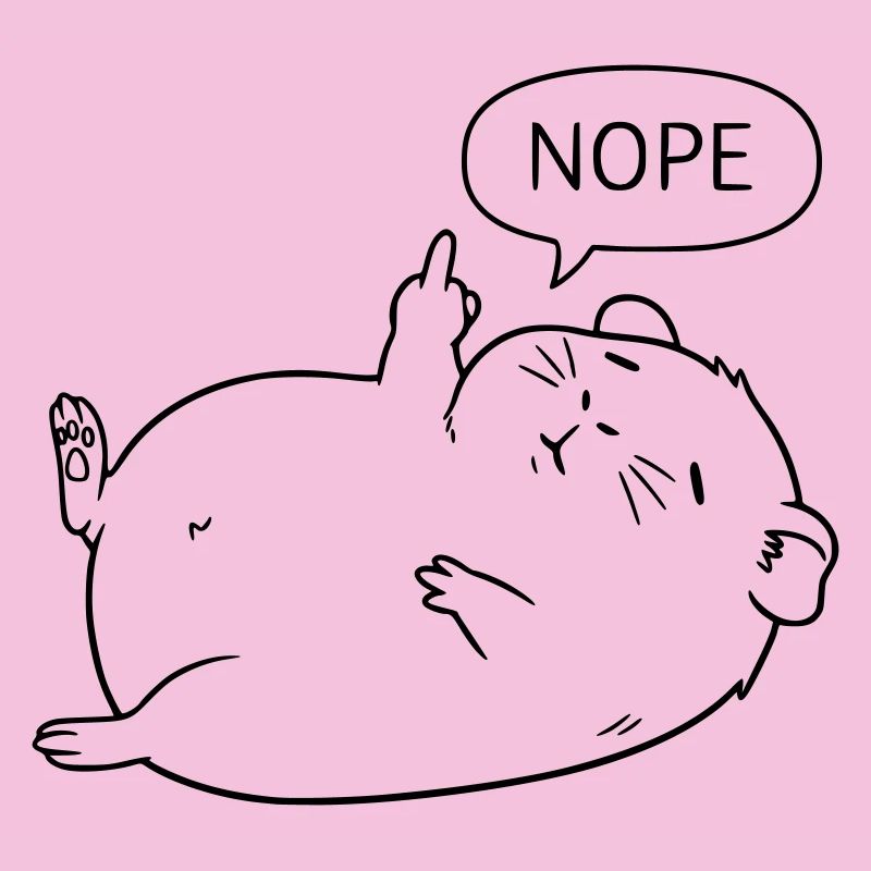 Non, cochon d’Inde | Design mignon