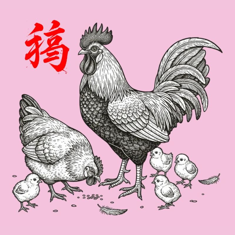 Élevage de poulets asiatiques