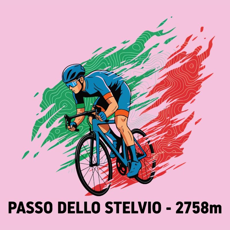 Passage dello Stelvio Grimpeur Colour Burst