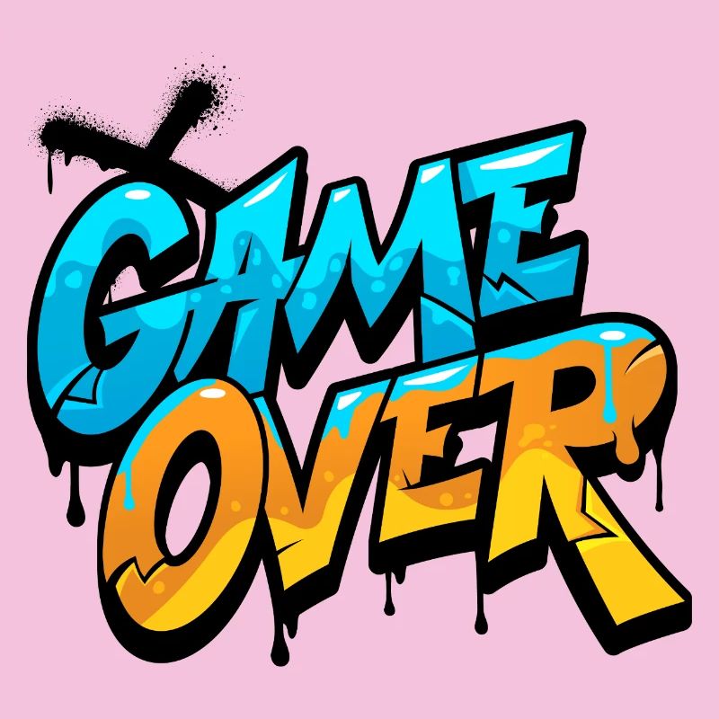 Game Over Graffiti Éclat