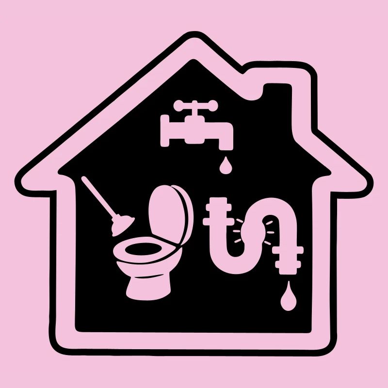 Haus mit Klempnerarbeiten