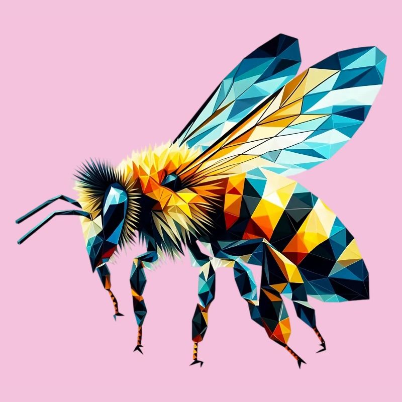 Polygonale Biene