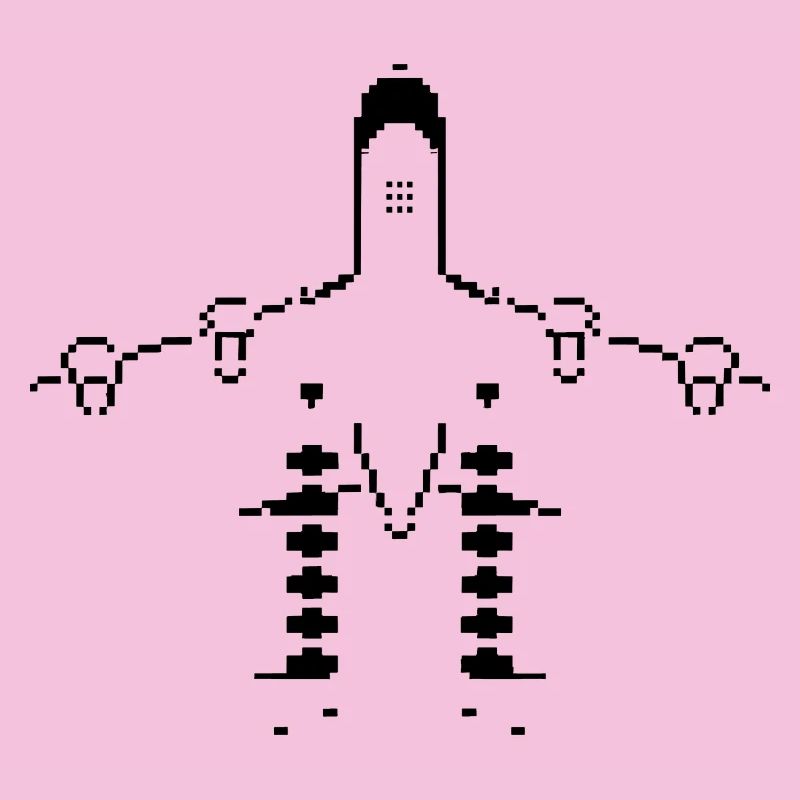 Flugzeug Pixel Kunst