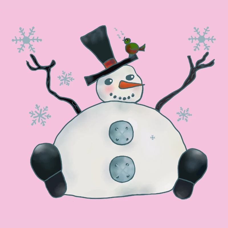 Dicker Schneemann