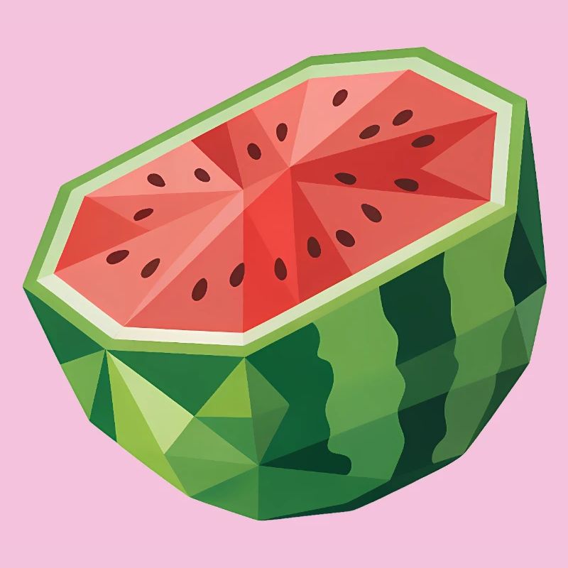 Melon - Cool Fruit Logo
