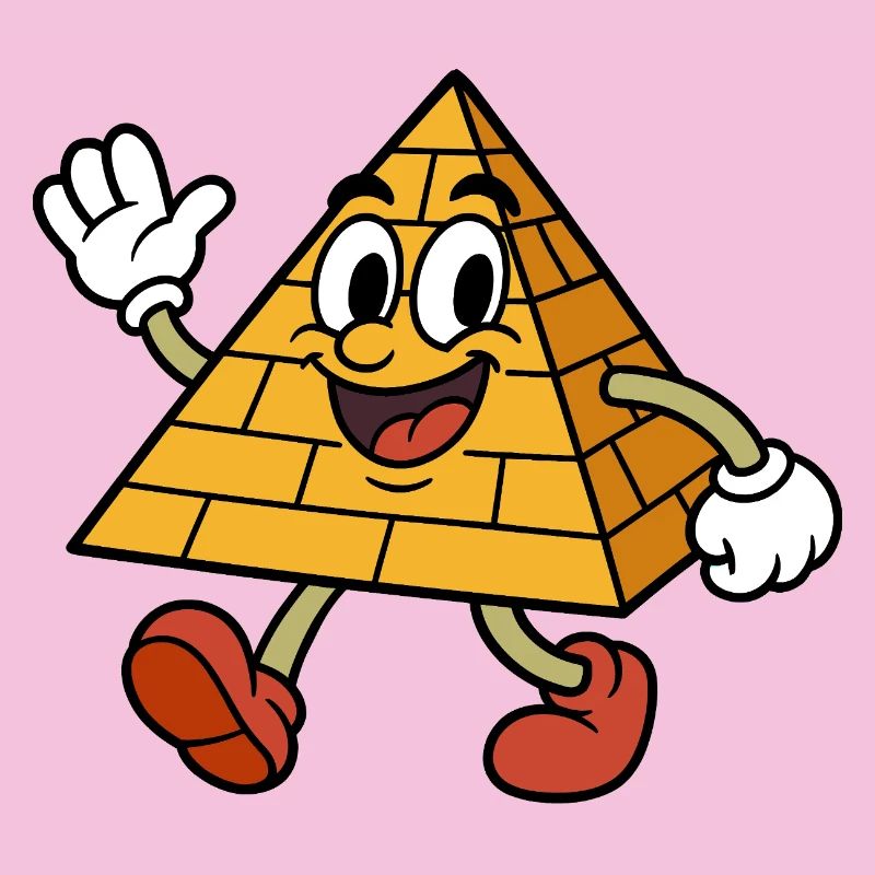 Talking wacky pyramid