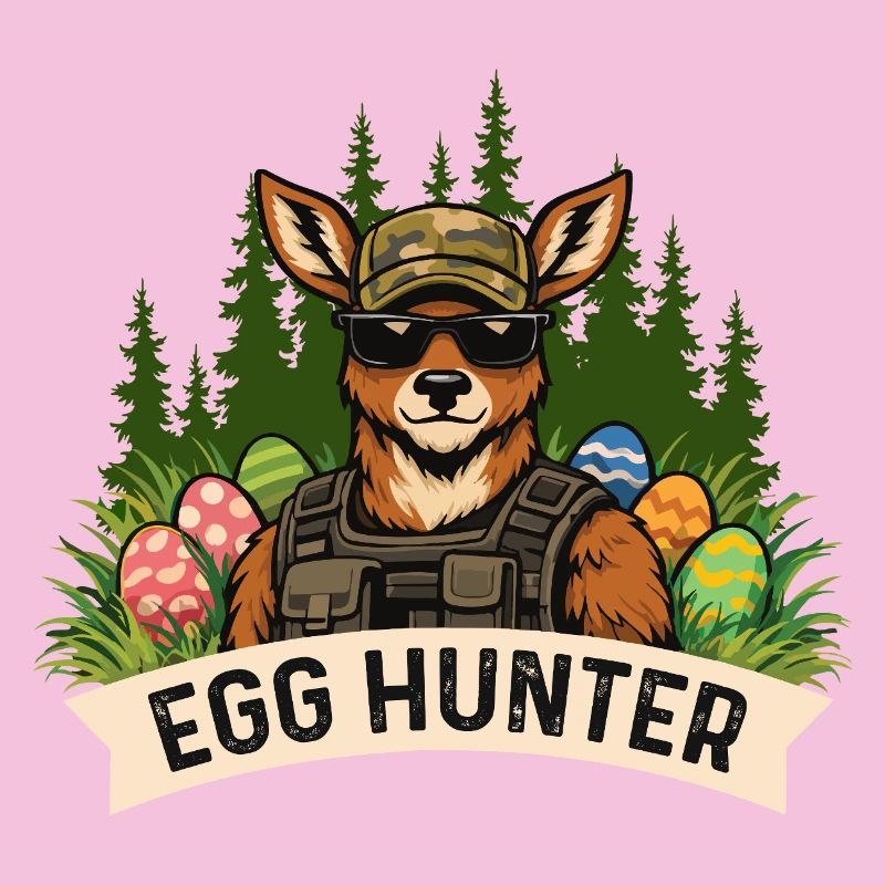 Egg Hunter Easter Bunny Spring Egg Dyeing