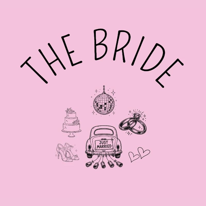 Wedding -The Bride - Clip Art