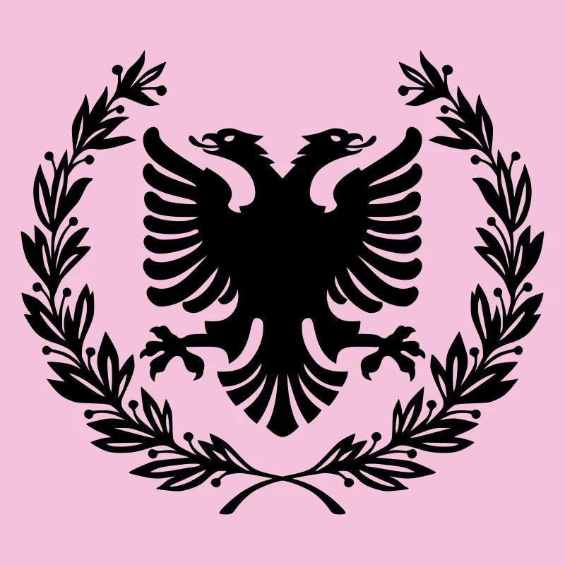 Shqipe Wreath – Albania Laurel Double Head Eagle