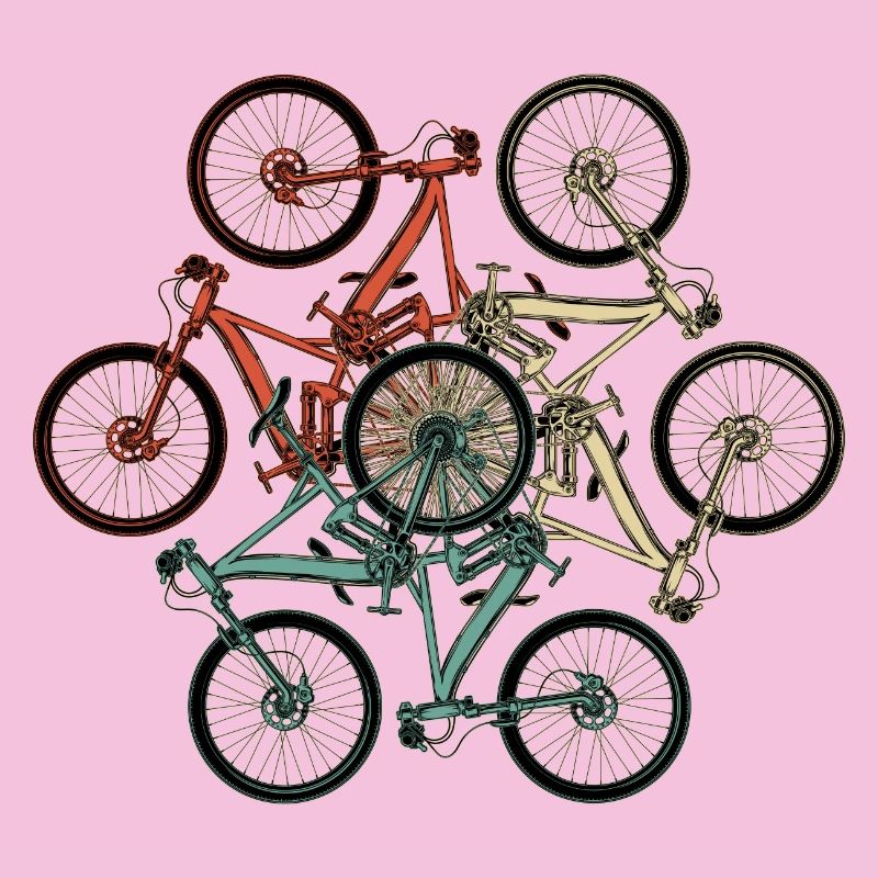 Bike Stack Collage
