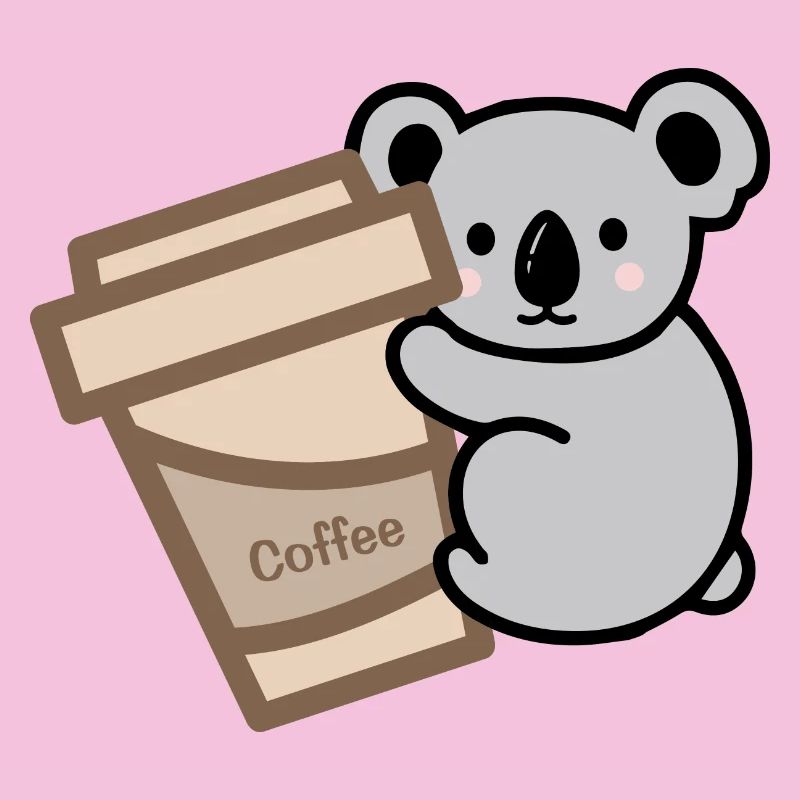 Koala braucht Kaffee