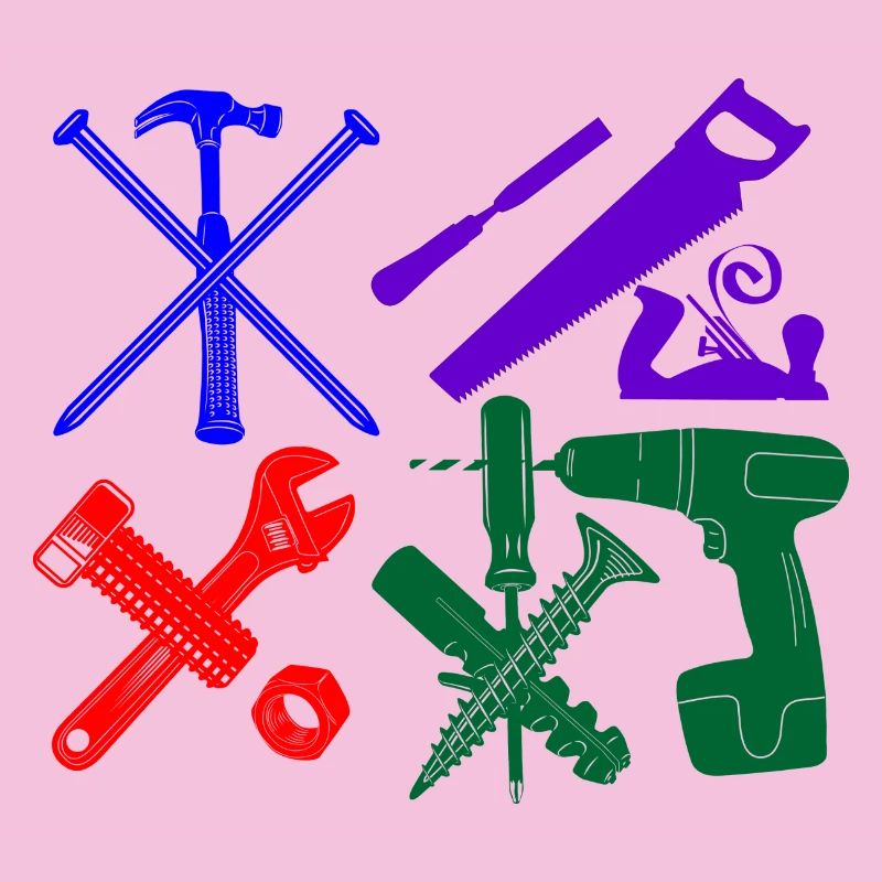 Couleur de l’outil Ouvrier de la construction