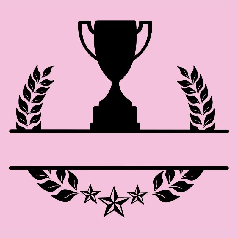 Coupe monogramme de couronne de laurier