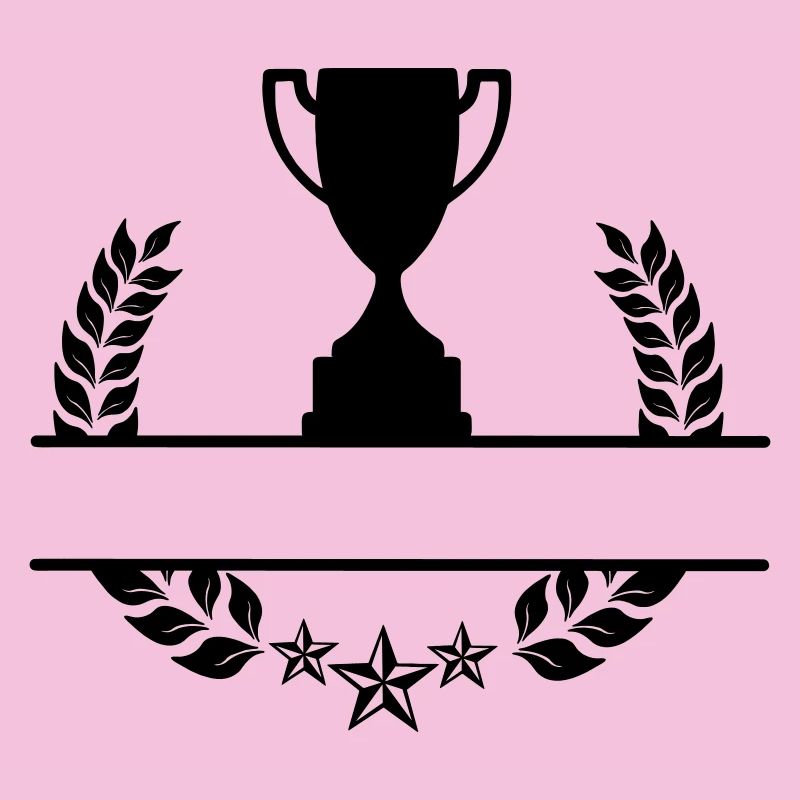 Coupe monogramme de couronne de laurier