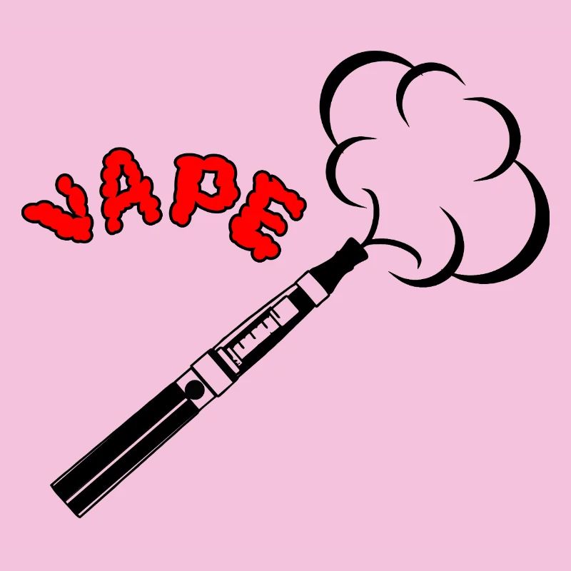 Conception VAPE avec nuage de vapeur