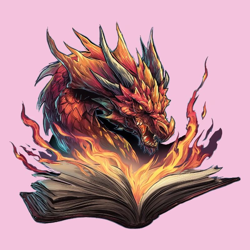 Drachenbuch Transformationsfeuer-Design