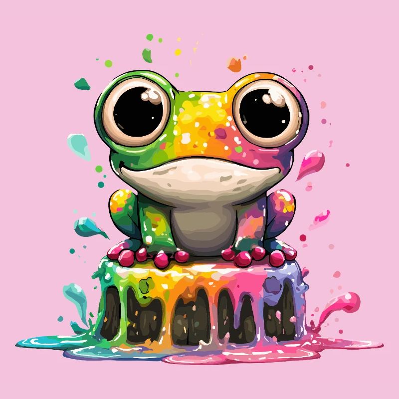 Rainbow Frog Kitchen Magic