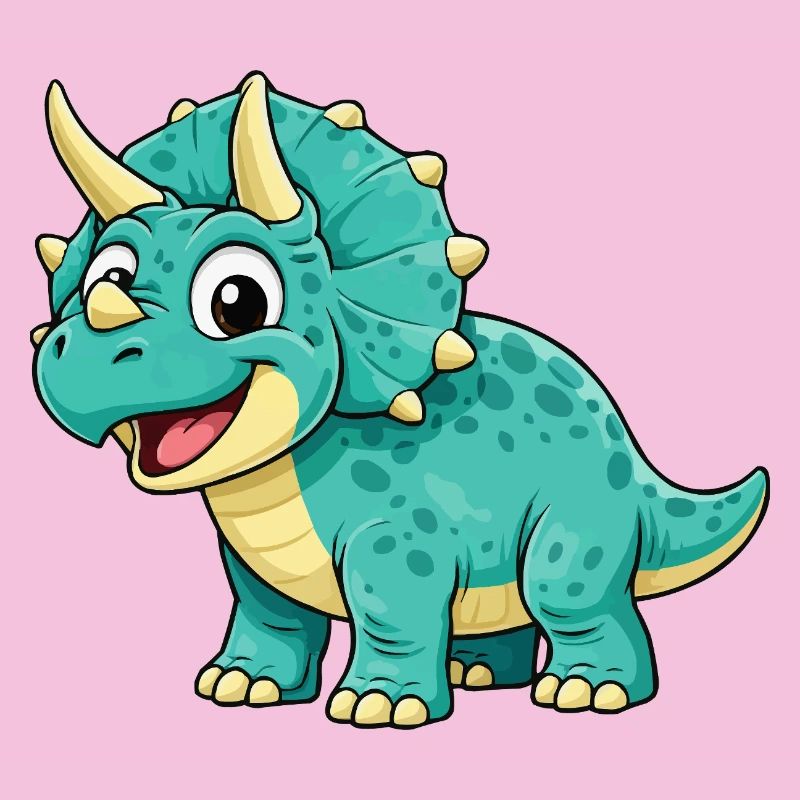 Triceratops Dino Comic