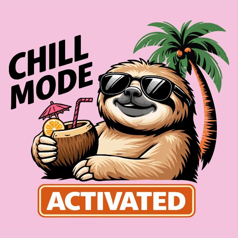 Tropical Sloth Activated Vibes