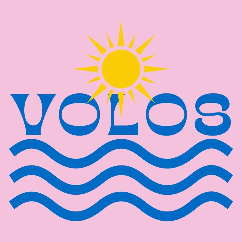 Volos Coastal Sun Waves Logo