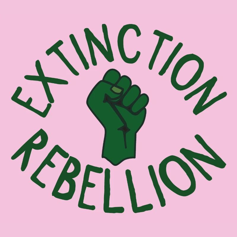Extinction Rebellion Faust vert