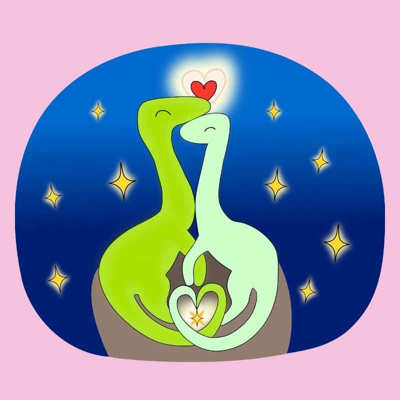 Compsognate en amour
