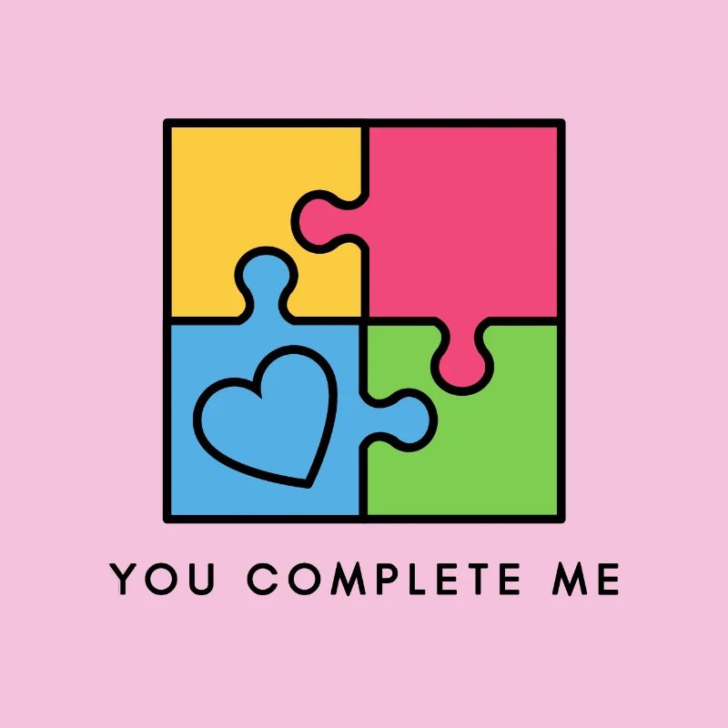 Tu me complètes, le véritable amour, la Saint-Valentin