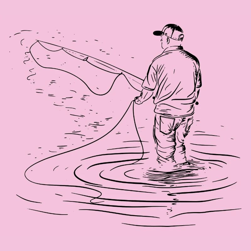Dessin de pêche