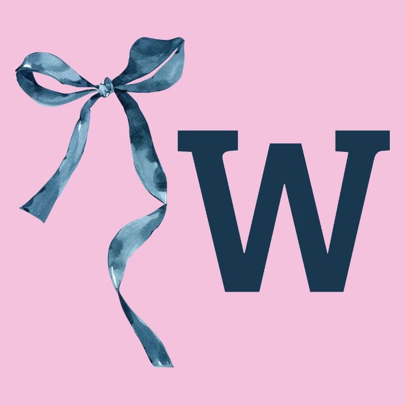 Monogram w Gift Idea