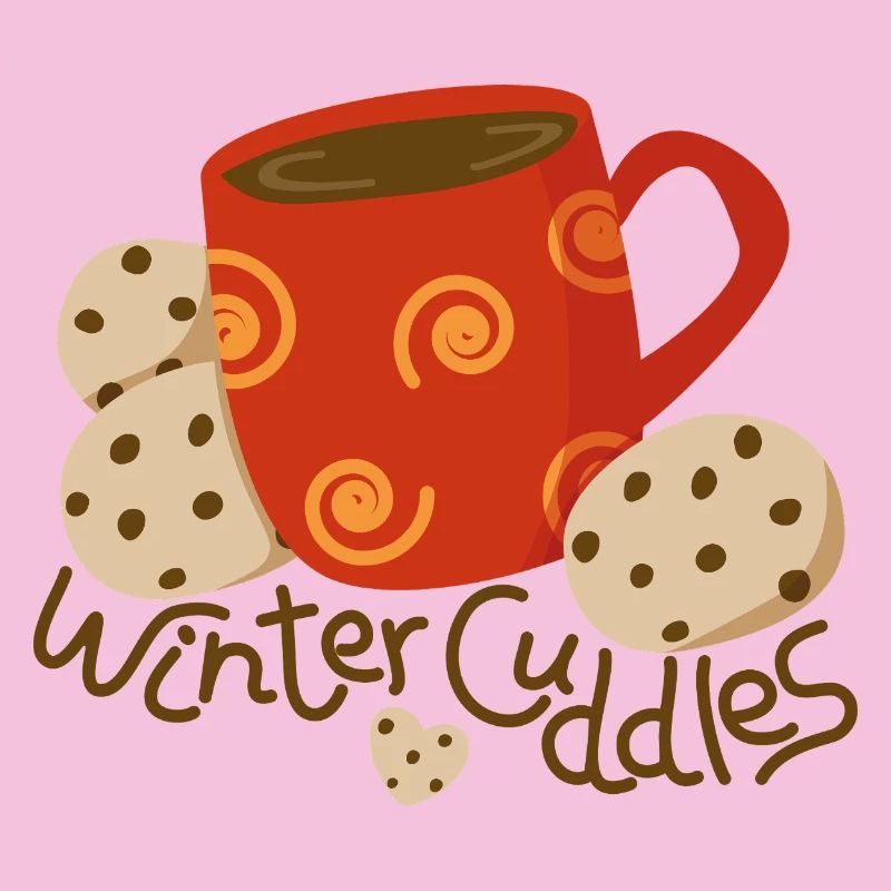 Tasse de chocolat chaud avec des biscuits