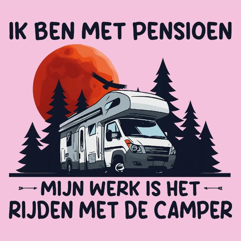 Ich bin ein pensionierter Camper.