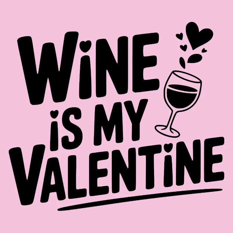Le vin est ma Saint-Valentin