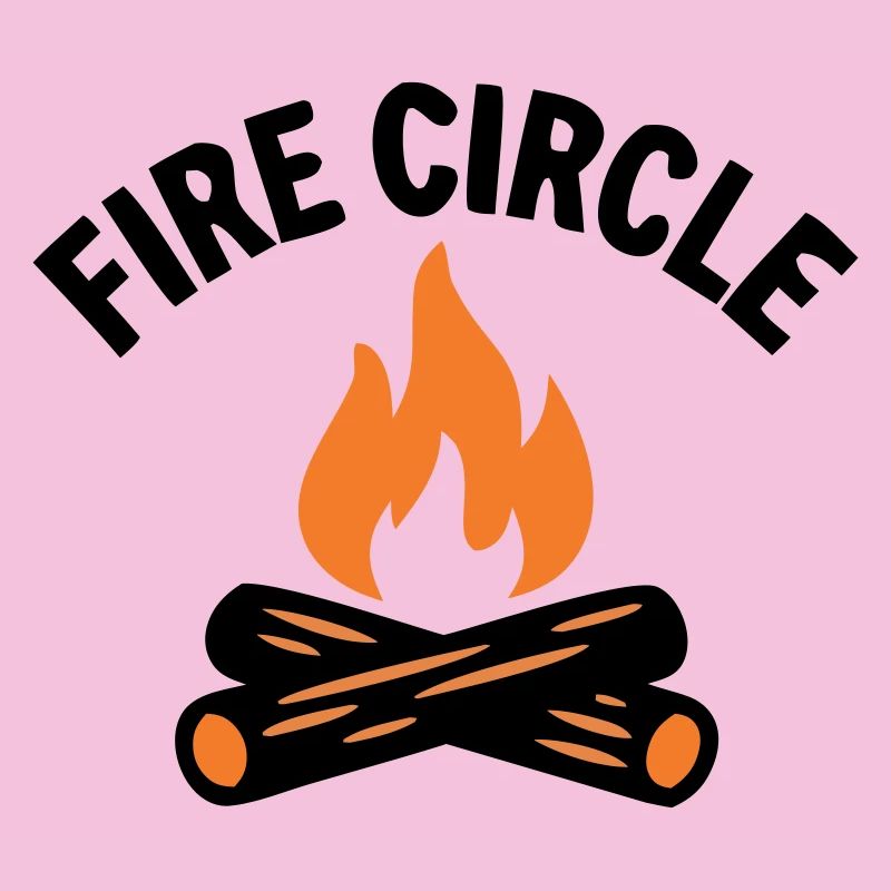 Campfire Fire Pit Camping Boy Scout