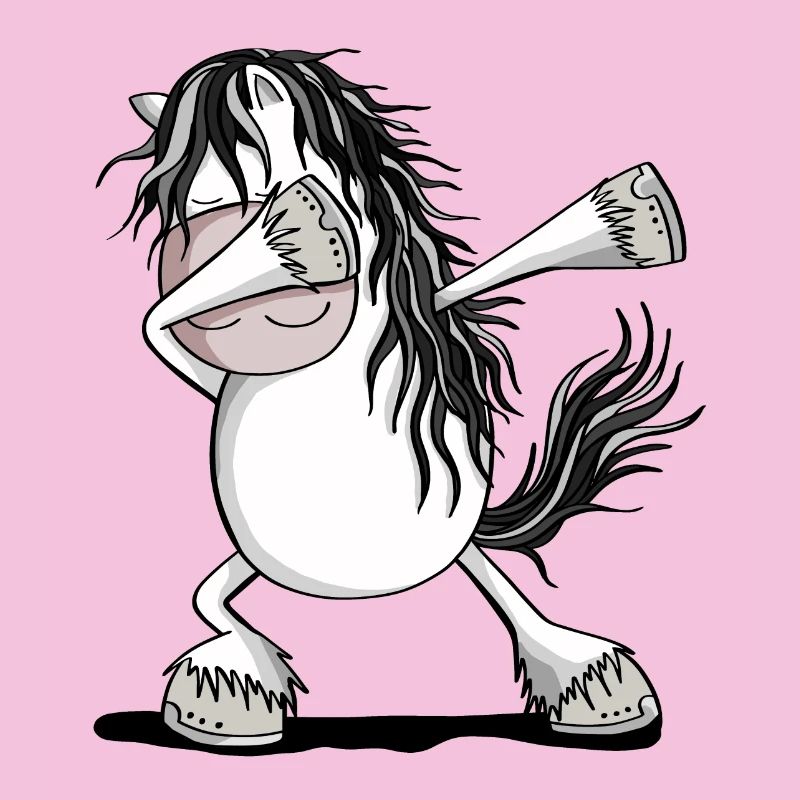 Cool Dab Dance Cheval Cheval Dabbing Pony Fun