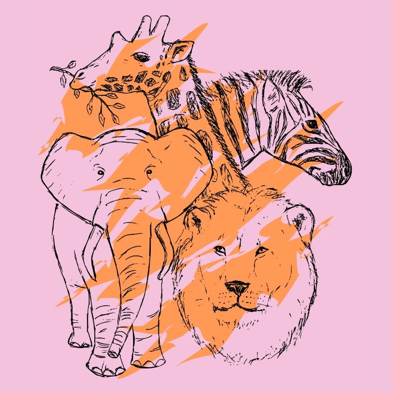 Wilde Tiere - Kunst