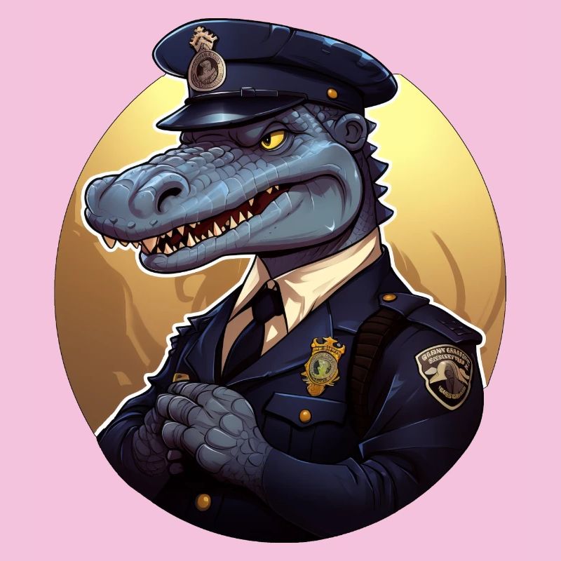 Crocodile Policeman
