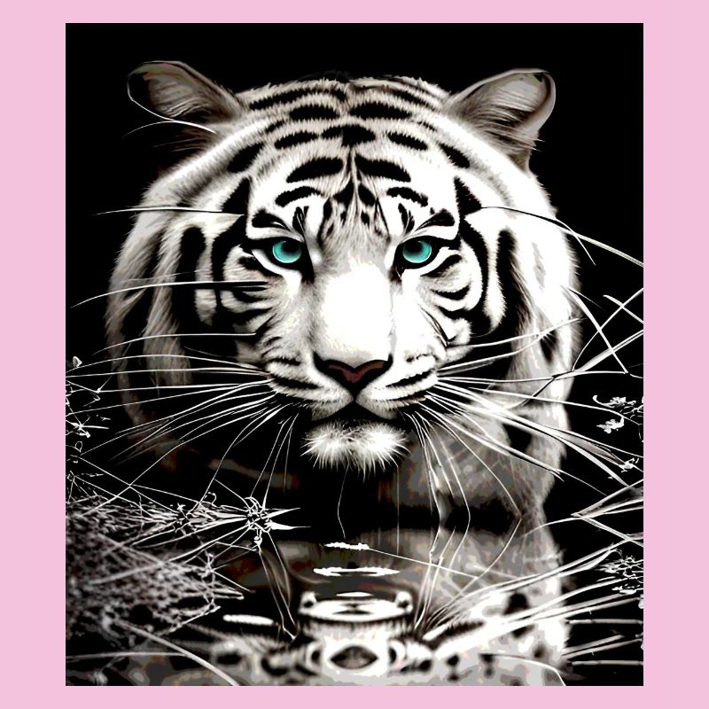 Weißer Tiger