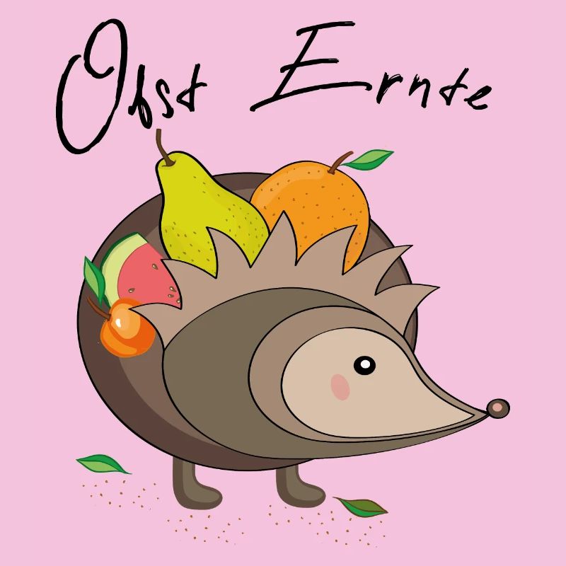 Obst Ernte Igel