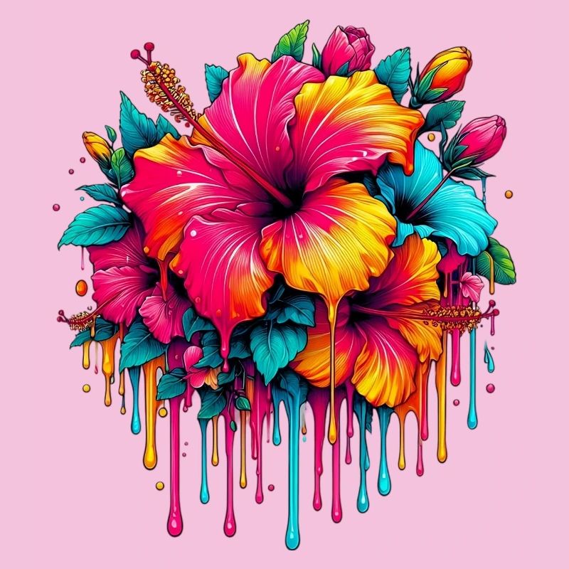 Fleurs d’hibiscus